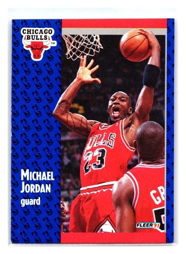 1991-92 Fleer #29 Michael Jordan Chicago Bulls