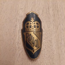 original Royal Bike Badge schwinn royal Bicycle Dark blue