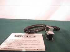 Coiled flash TTL Duo Sync cord for PENTAX Flash .