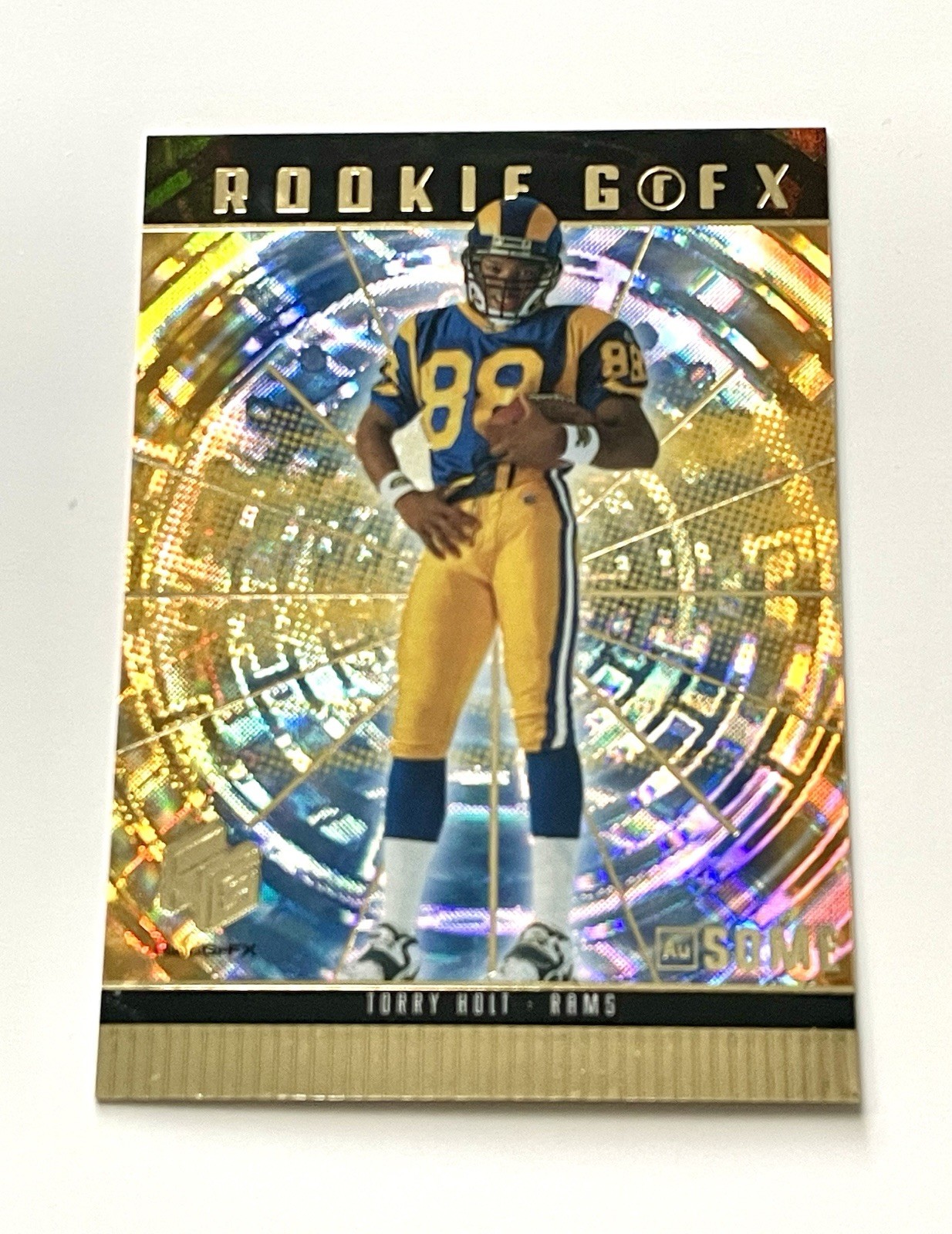 Torry Holt Upper Deck Hologrfx #66 AuSome