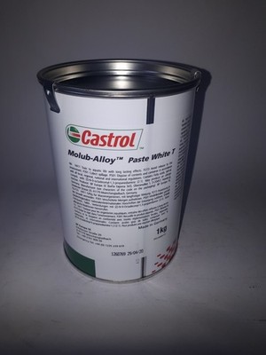 Castrol Molub-Alloy Paste White T , weiße Montagepaste , 1 kg Dose