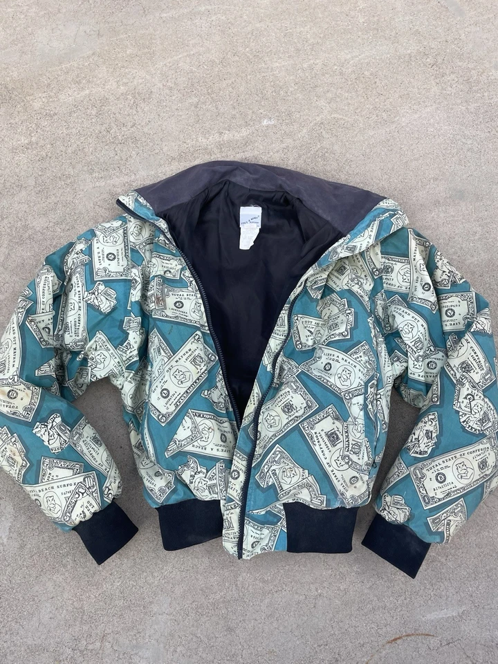 Chaqueta acolchada Life’s A Beach Bad Boy Club de colección EXTREMADAMENTE RARA Foto 4 de 4