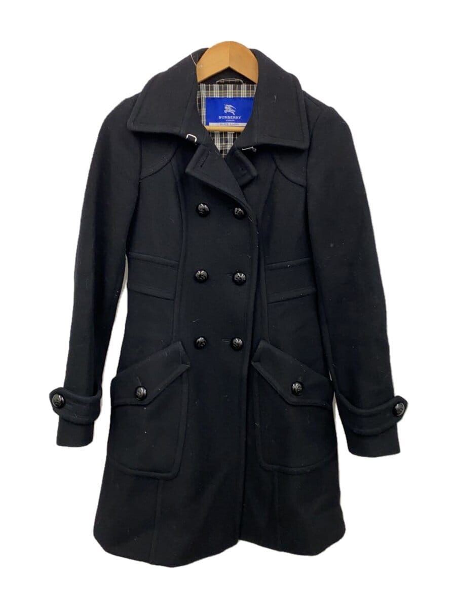 ALTRA CAPPOTTO BURBERRY BLUE LABEL ALTRO E1B33 260 09 38 LANA NERO TINTA UNITA