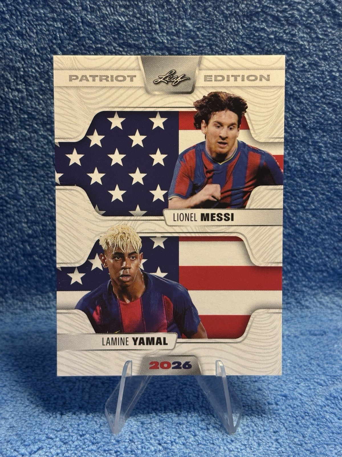 Lamine Yamal & Messi Argentina "Special Release" 2026 #PD-17 Soccer Card