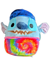 Squishmallow 8" Stitch in Beanie and Tie Dye Plush