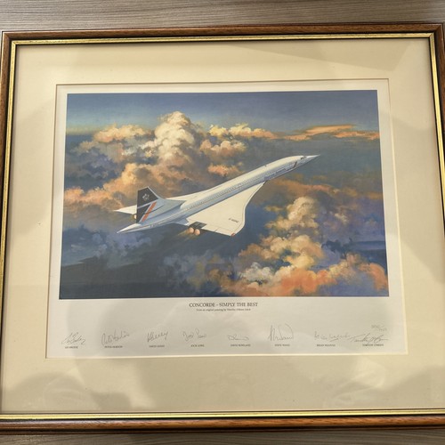 Concorde -Simply the Best Signed Picture Timothy O'Brien - Picture 1 of 7