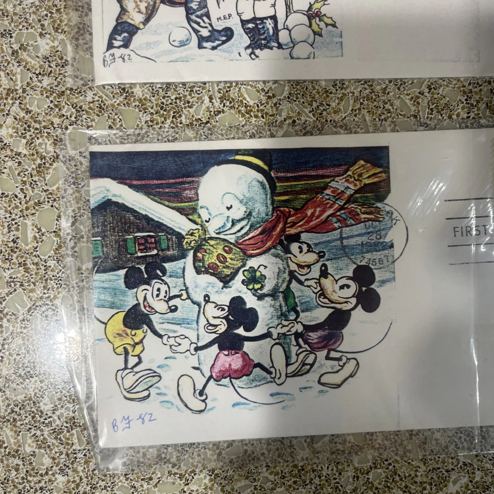FDC Bonnie Fuson Cachet Lot Of 2 Disney 1982 - Image 3 of 4