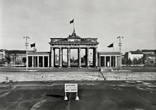 AK Berlin Brandenburger Tor Mauer 1960er Landesbildstelle