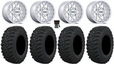 Kmc Technic 15 Wheels Gloss Machined 30 Trekker Tires Commander Maverick