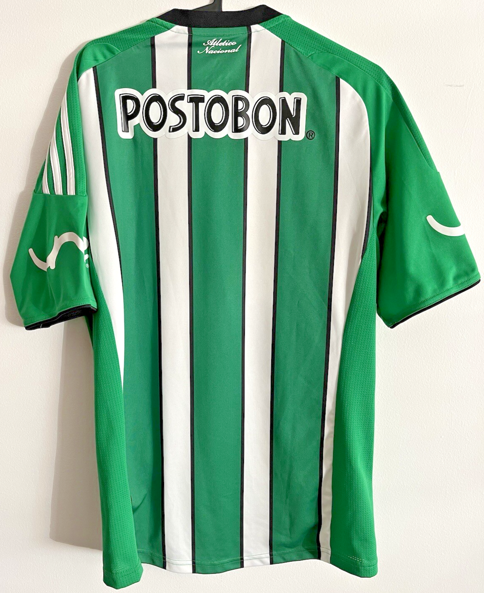 Vintage Atlético Nacional 2011 Home Jersey S Adidas Green White