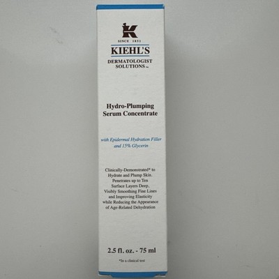 Kiehl's Dermatologist Solutions Hydro-Plumping Hydrating Serum 75Ml/2.5Oz (H6)