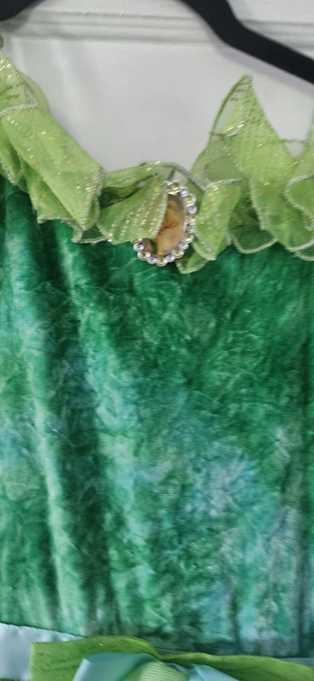 De colección Disney Store Tinkerbell Vestido Disfraz Niñas Halloween Dress-up M 7 8 Foto 3 de 4