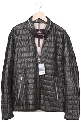 MILESTONE Jacke Herren Anorak Jacket Kurzmantel Gr. EU 56 Leder Braun #jlva5xo
