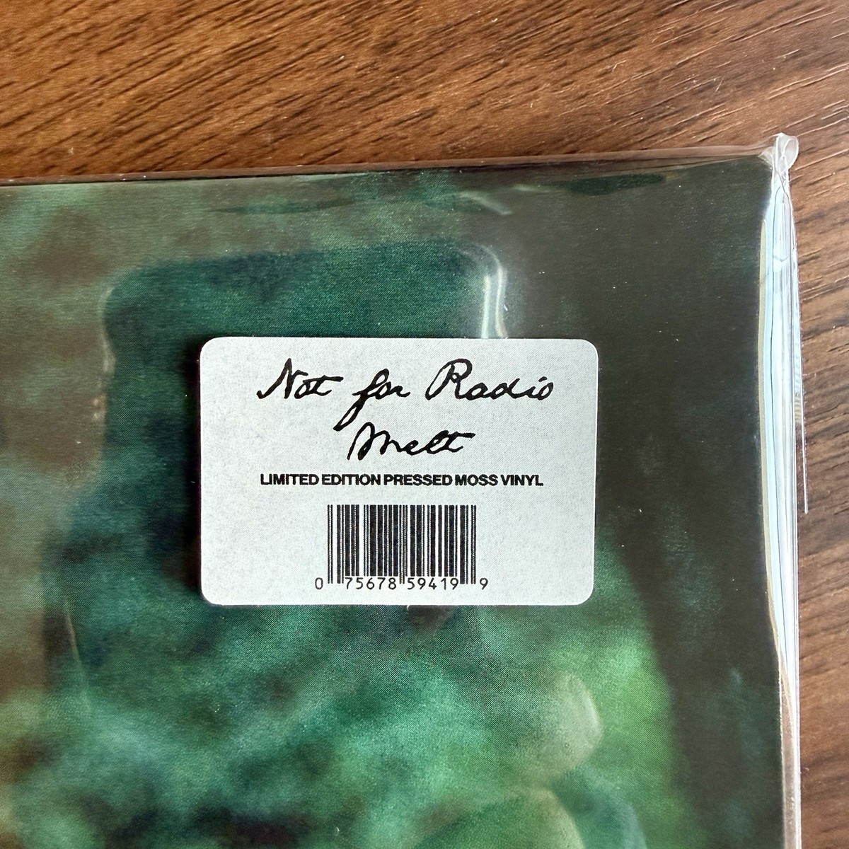 Not For Radio MELT MOSS FILLED Vinyl 🌿 The Marias Limited Edition