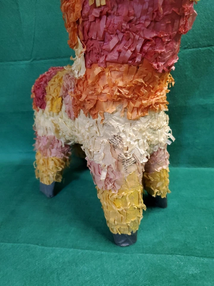 VTG Mexican Bull Pinata Handmade Fiesta Decor Cinco de Mayo Party 14×14×9″ READ - Image 3 of 3