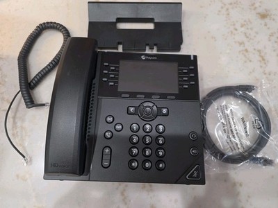 Used Polycom VVX-450 VVX 450 Business IP Phone 2201-48840-001 POE