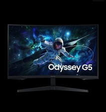 Samsung Odyssey G5 32" QHD VA Curved Monitor - 1 Yr Warranty, Receipt