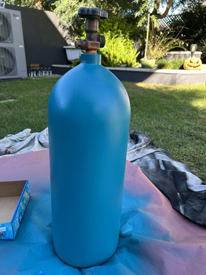 #ad Blue 15 Pound Nitrous Tank $130.00