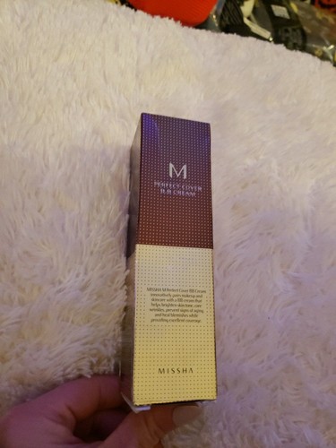 Missha M PERFECT COVER No. 31 Golden Beige BB Cream SPF42 PA+++ foundation - Picture 8 of 8
