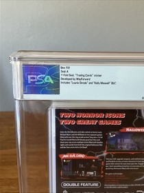 Halloween & Ash Vs Evil Dead Nintendo Switch Game Sealed A Graded PSA 9.8