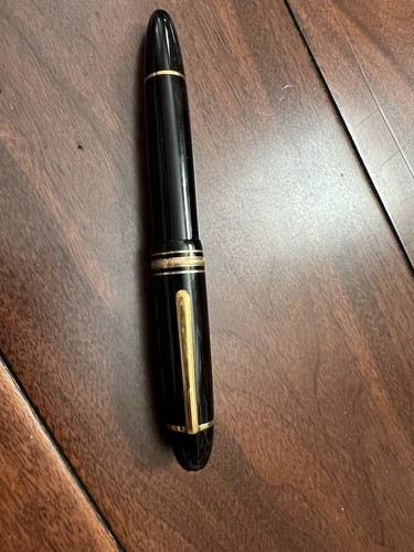 Montblanc Meisterstuck 149 Fountain Pen 18K Gold 750 4810 VINTAGE Custom ENGRAVE - 第 3/15 張圖片