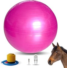 17 Inch Horse Play Balls Anti-Burst Herding Ball for Horse Mega Equine Ball f...