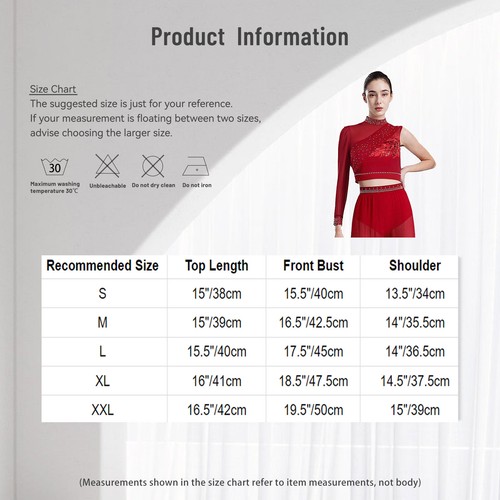 Womens Crop Tops Training Dancewear Ballet T-shirt Contemporary Lyrical Modern - Picture 20 of 72