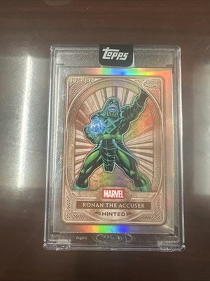 RONAN THE ACCUSER 2025 TOPPS MINT IN MARVEL BRONZE MINT /100 #17
