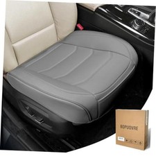 Car Seat Cover for Luxury  Comfort - PU Leather, Anti-Slip, Full 1 piece gray