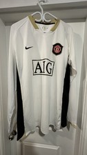 🔥 MANCHESTER UNITED 2007 AWAY PLAYER ISSUE JERSEY RARE COLLECTOR’S GEM!