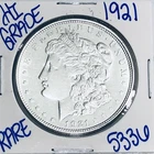 1921 MORGAN SILVER DOLLAR AUTHENTIC HI GRADE U.S. MINT COIN FREE SHIPPING 5336