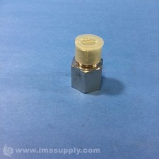 Parker 3/8 X 3/8F3HGS BSPT Adapter 3/8 BSPT Male X 3/8 NPTF  FNOB