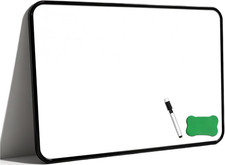 A3 Magnetic Whiteboard 30x42cm Double Sided Dry Erase Board New