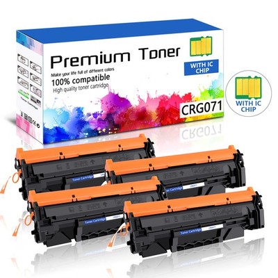1-4 Pack CRG071 Toner Cartridges Lot Work with Canon imageCLASS LBP122dw LBP120