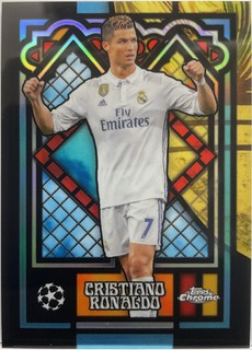 Cristiano Ronaldo Grail 4 Of 9 Topps Chrome Ucc 2023/24