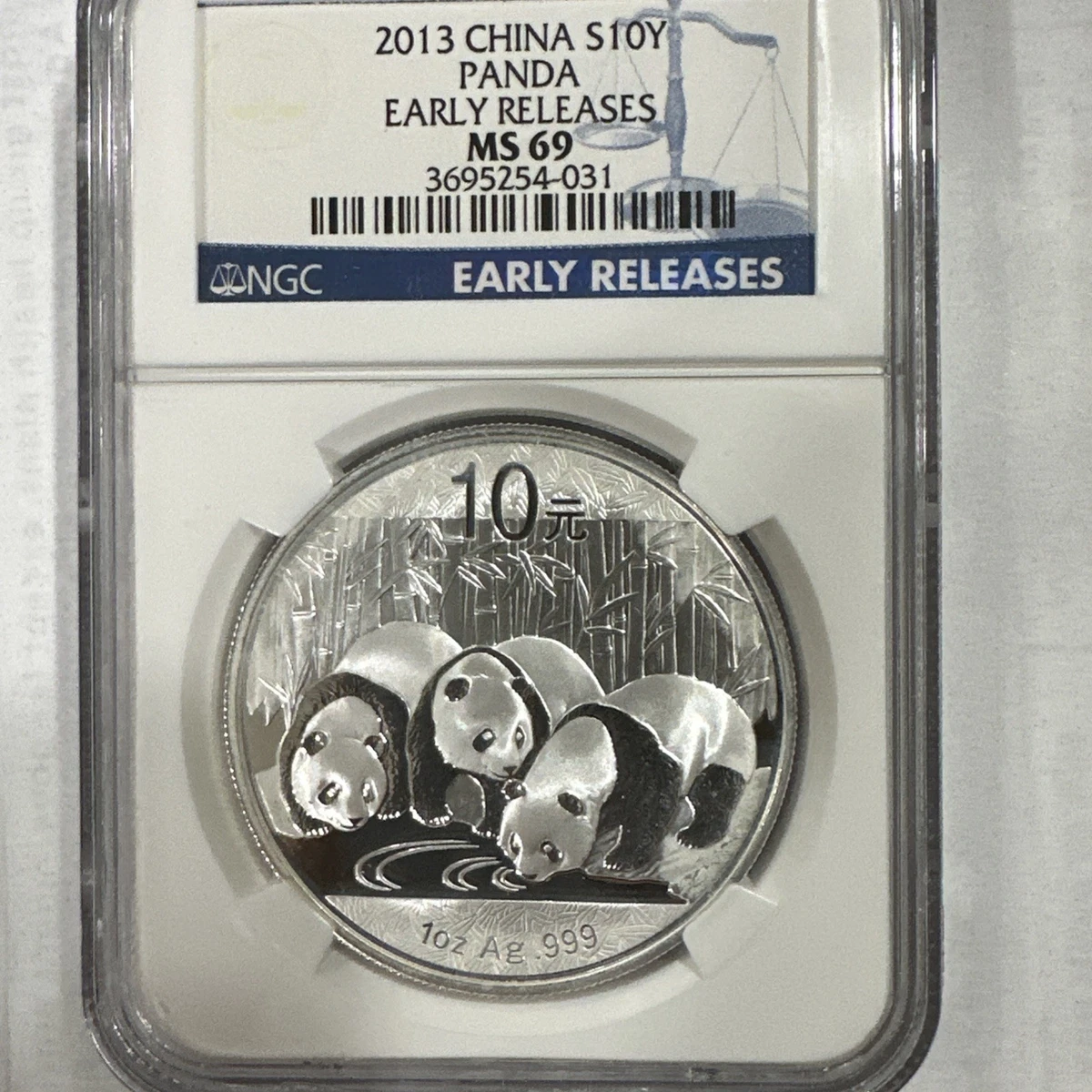 Chinese Panda NGC 2014 Silver Bullion Coins for sale | eBay