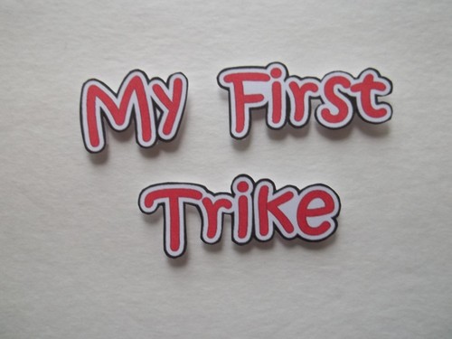 3D - U Pick -PL6 Play Skate Kite Trike Bike Scooter Card Scrapbook Embellishment - 第 24/39 張圖片