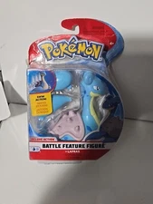 Pokémon Deluxe Action Battle Feature Figure - LAPRAS  Damaged Box 