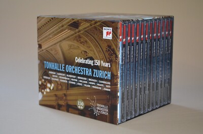 Celebrating 150 Years Tonhalle Orchestra Zurich / Sony Classical / 14CD Box Rar