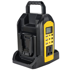 350W Power Inverter for DeWALT 20V MAX Battery Portable Power Station with LED