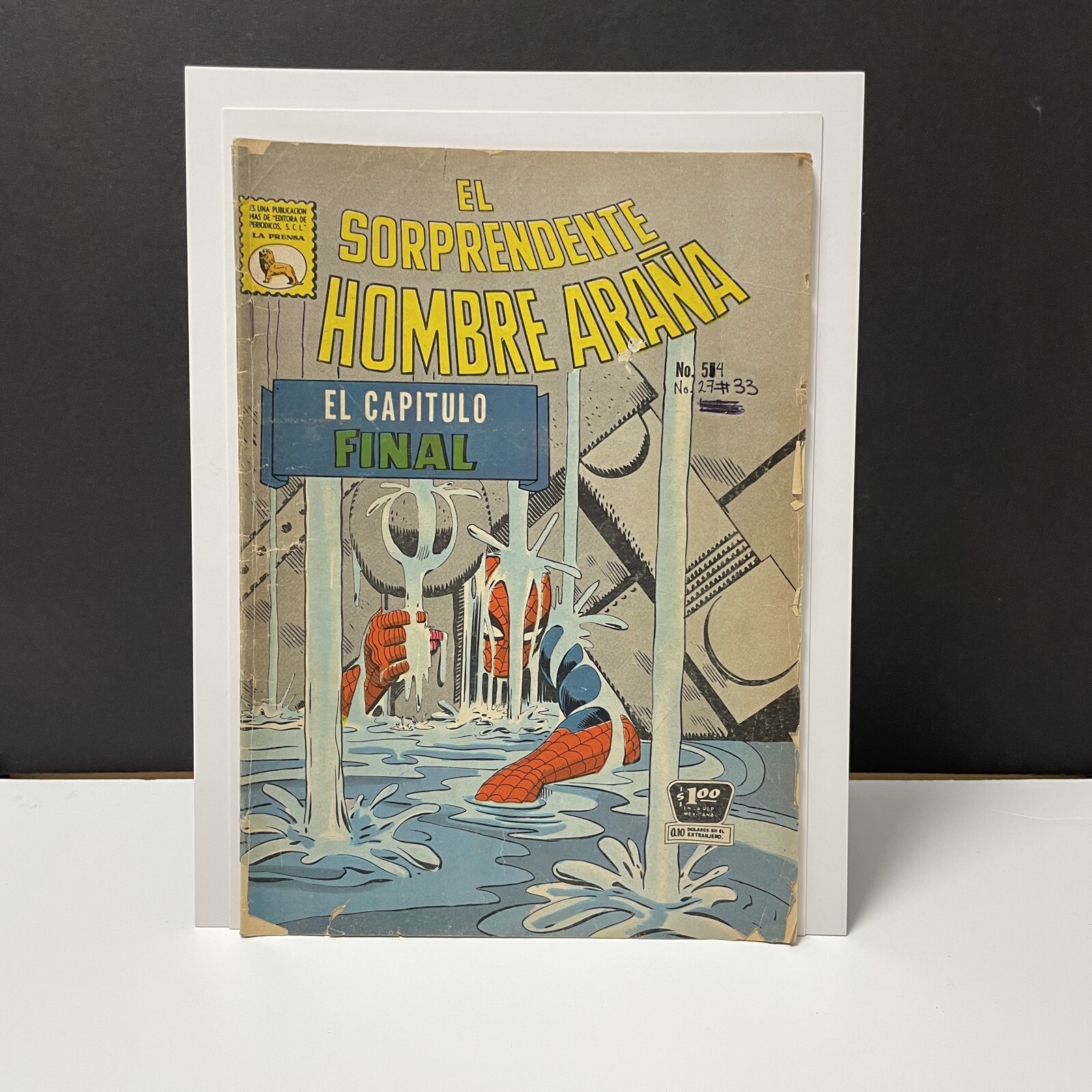 El Sorprendente Hombre Arana #55 (ASM #33) Capítulo Final en muy buena condición