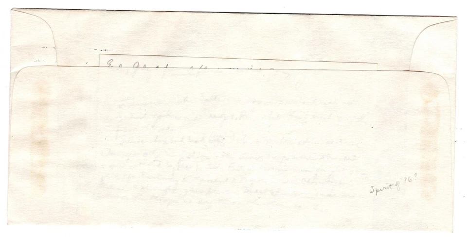 #1614 Saxhorns 7.7c Coil FDC Doris Gold Hand-Painted 1/1 Music "Negro Regiment" - Image 3 of 3