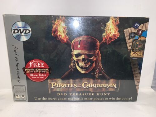 Pirates of the Caribbean Treasure Hunt DVD Board Game Sealed, R4 - Picture 1 of 3