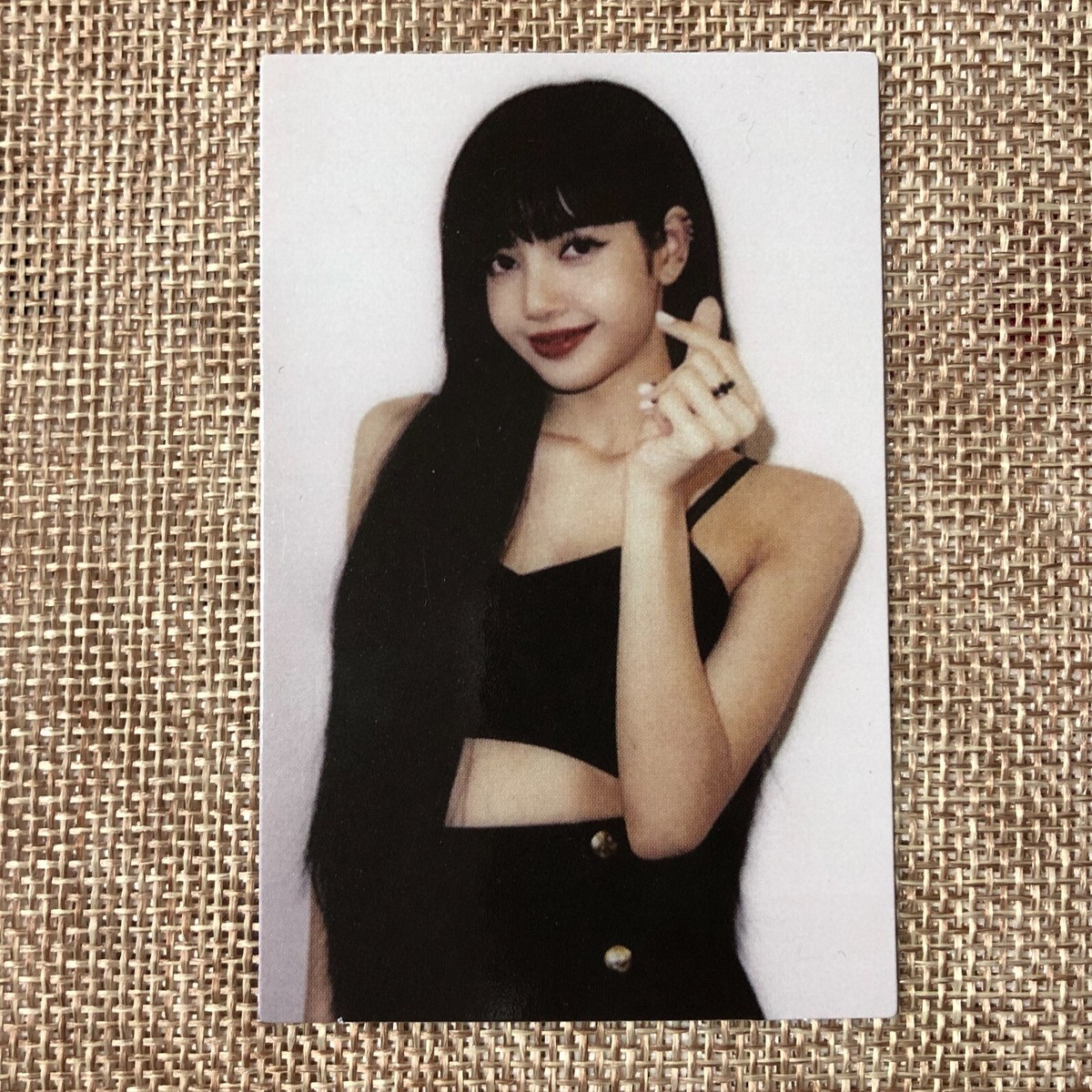 BLACKPINK LISA #1 [ Lovesick Girls THE ALBUM ] Official Photocard