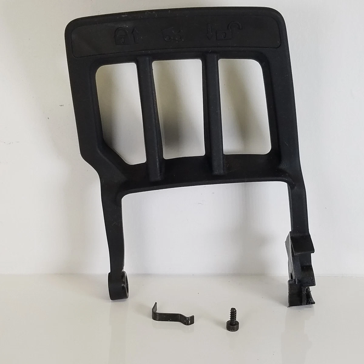 Poulan Chainsaw PL3816 brake handguard 586 56 12 01 with screw and spring