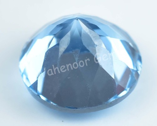 Natural Blue Jeremejevite 6.65 Ct Round Namibia FLAWLESS Loose Gemstone - Picture 6 of 6