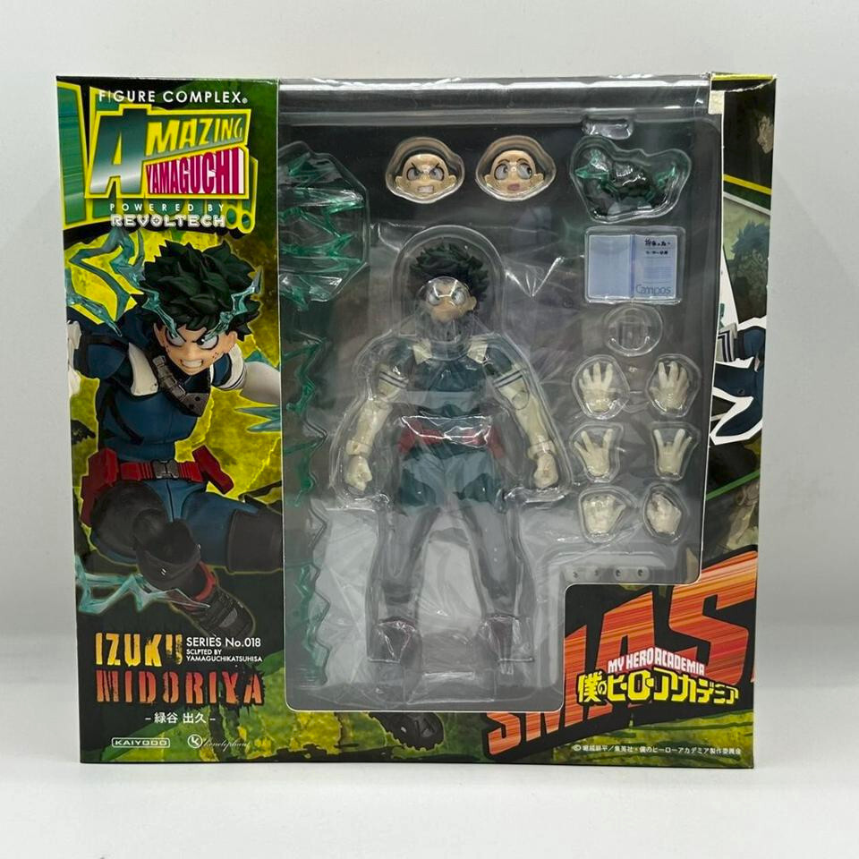 REVOLTECH Izuku Midoriya フィギュア 綠谷出久 Revoltech Amazing Yamaguchi My Hero Academia Izuku Midoriya