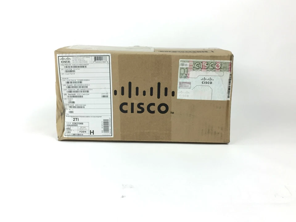 Cisco ME-3400EG-2CS-A 3400E Metro Managed Gigabit Ethernet Switch - Image 2 of 4