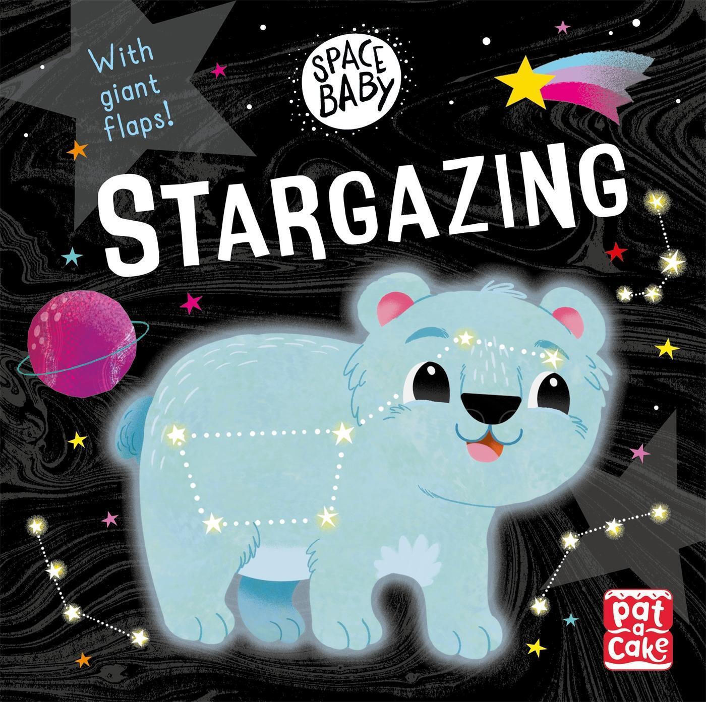 Thumbnail - Space Baby: Stargazing | A Board Book With Giant Touch-and-feel Flaps