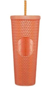 Starbucks Studded Tumbler - 24oz (Orange)